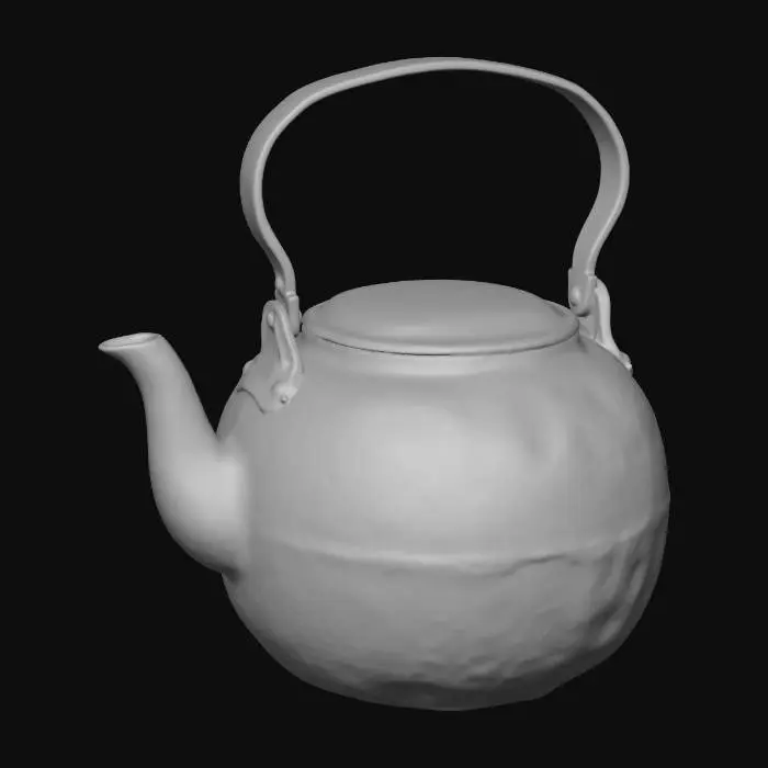 3D model for Rusty Kettle