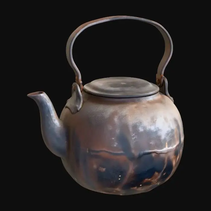 3D model for Rusty Kettle