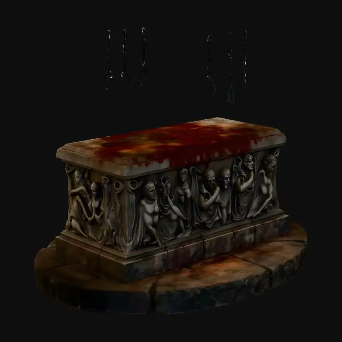 3D model for Demonic Ritual Altar