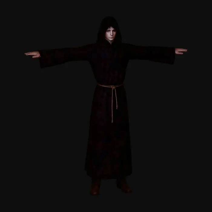 3D model for Innocent Appearing Cult Fanatic