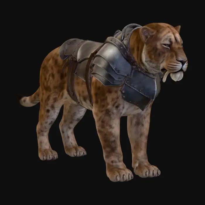 3D model for Tyger Tyger