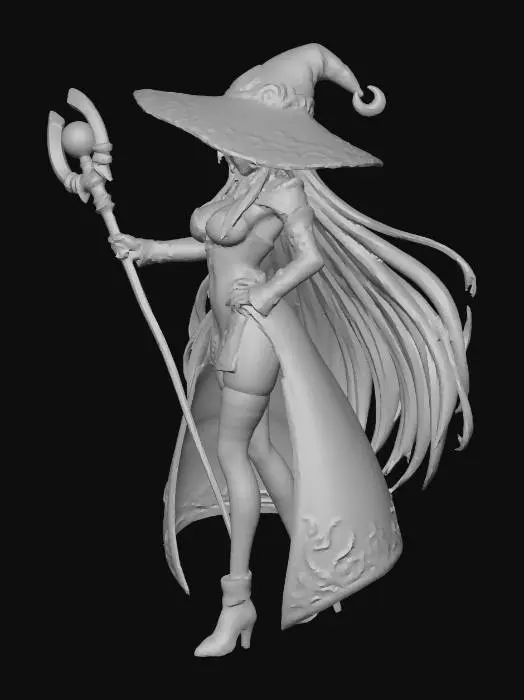 3D model for Mystic Sorceress