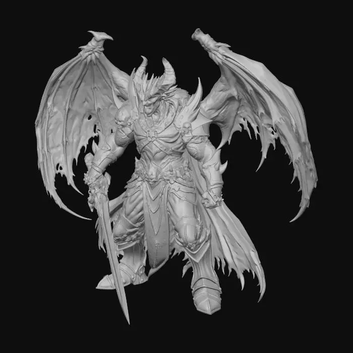 3D model for Inferno Warlord