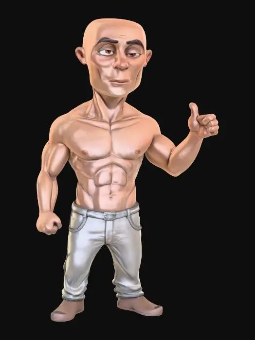 3D model for Thumbs Up Titan
