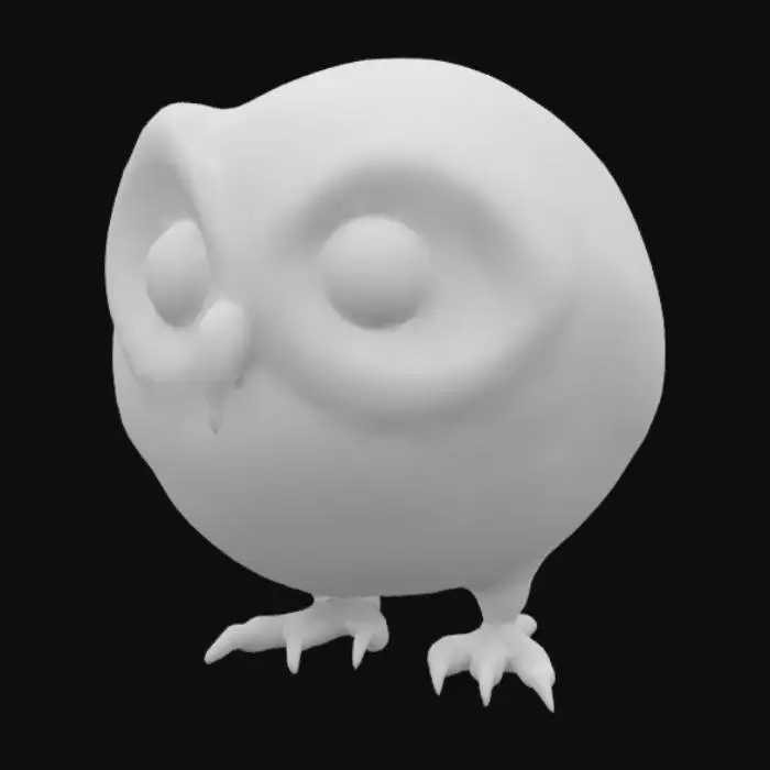 3D model for Enchanted Owl