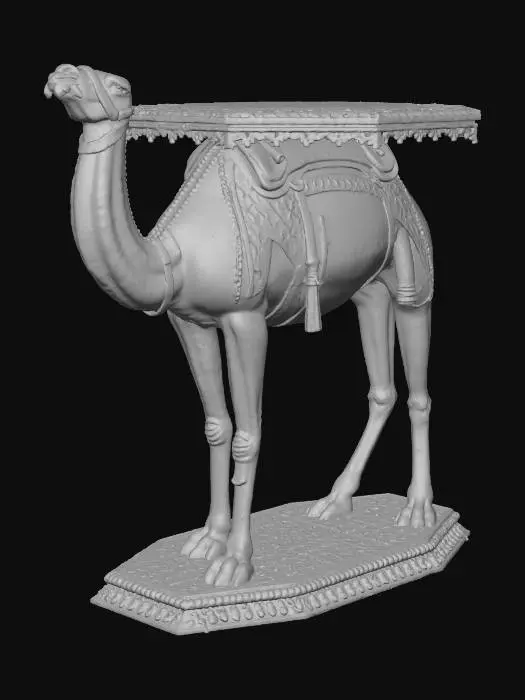 3D model for Camel Table Sculpture