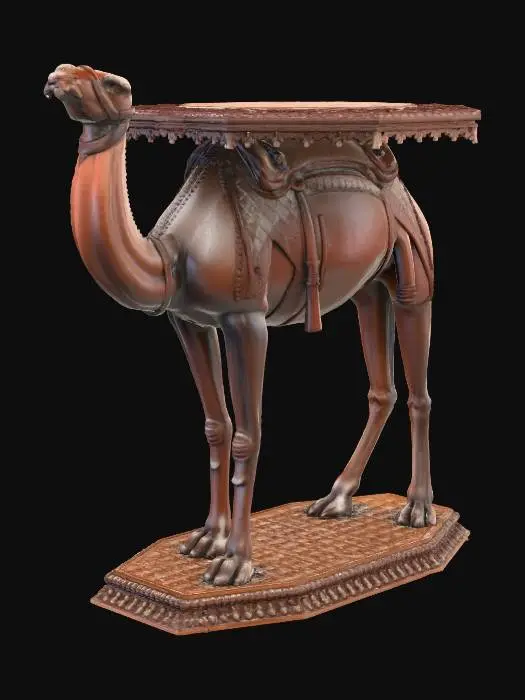 3D model for Camel Table Sculpture