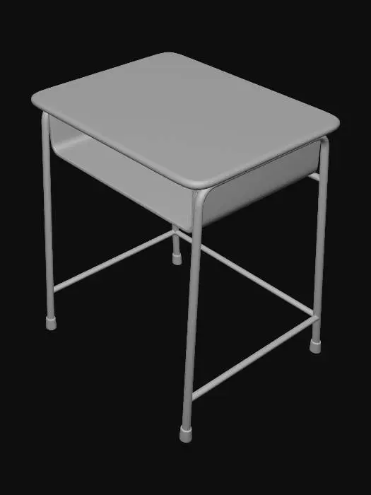 3D model for Industrial Vintage Desk