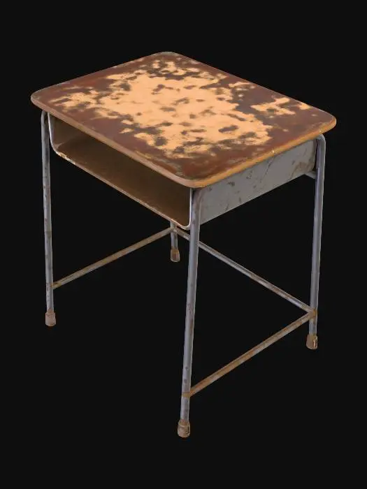 3D model for Industrial Vintage Desk