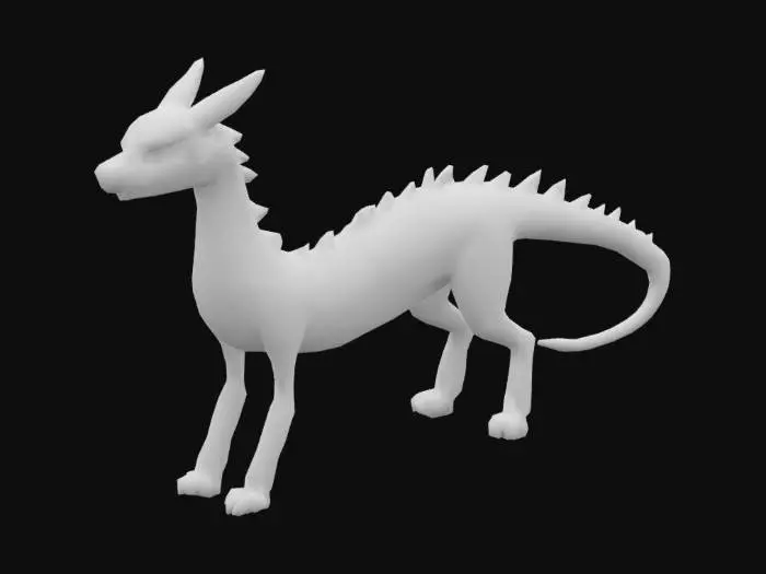 3D model for Midnight Dragon