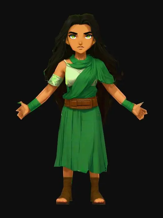 3D model for Warrior Sprite