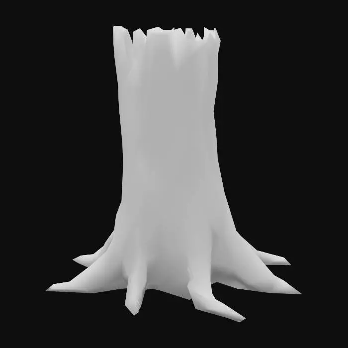 3D model for Tree Stump Sprite