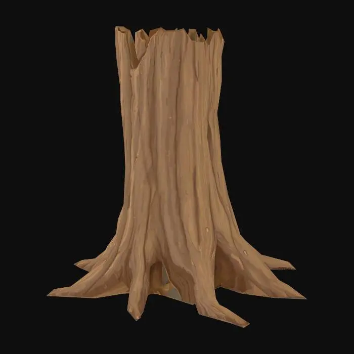 3D model for Tree Stump Sprite