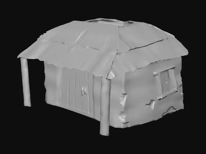 3D model for Hut