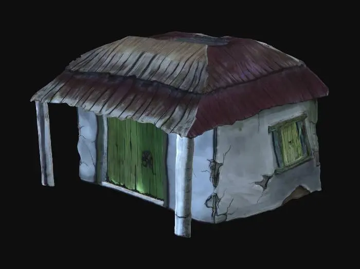 3D model for Hut