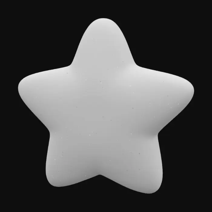 3D model for Golden Star Icon