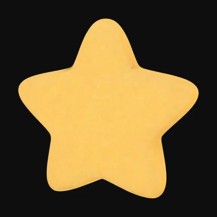 3D model for Golden Star Icon