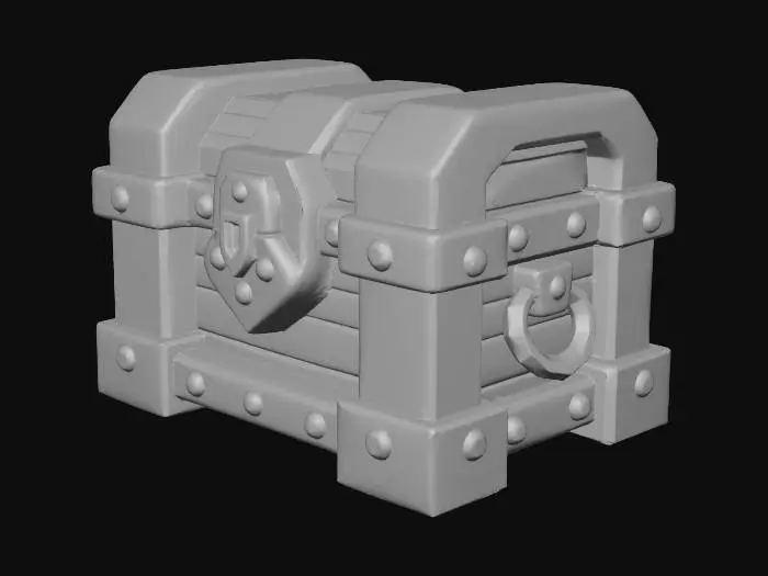 3D model for Medium Chest
