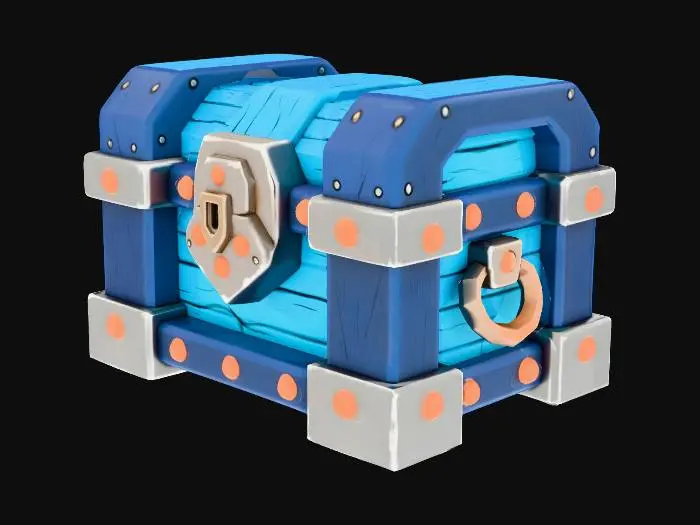 3D model for Medium Chest