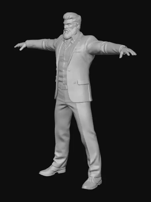 3D model for Confident Stance