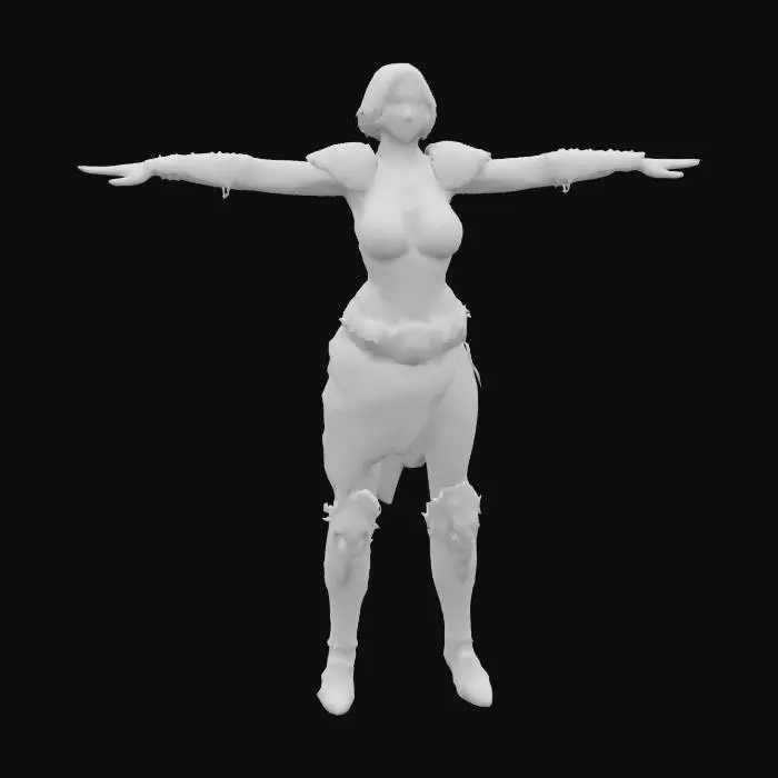 3D model for Necro Warrior