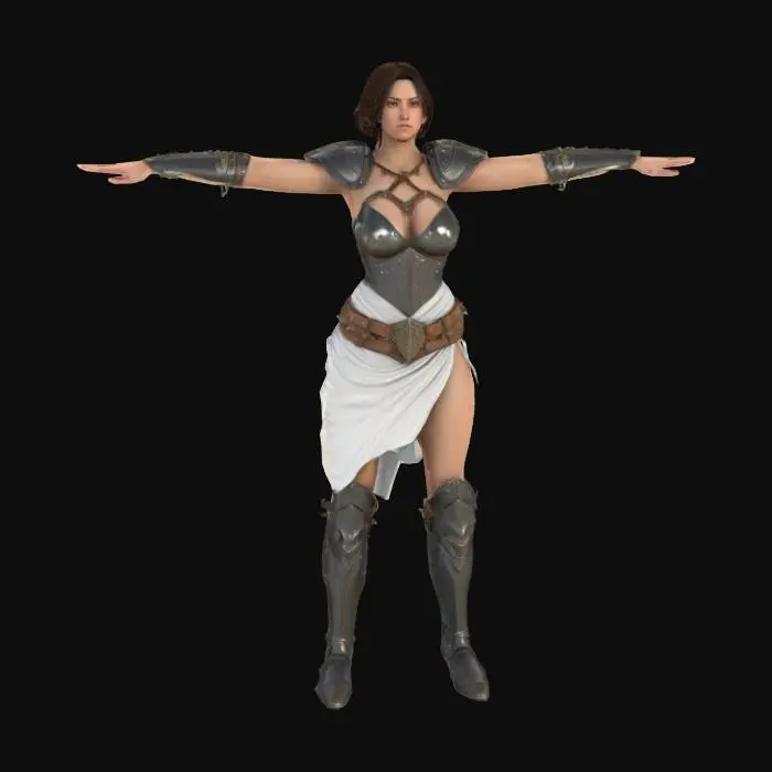 3D model for Necro Warrior