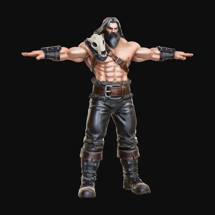 3D model for Warrior's Aegis