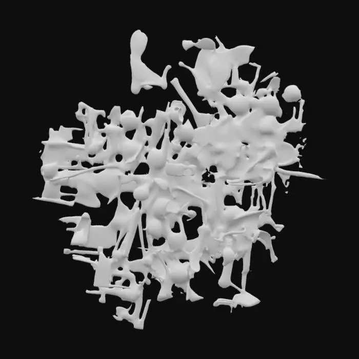 3D model for Pile of scraps and random items taken by orcs from warhammer fantasy