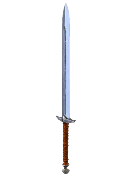 sword - Warrior-3D-modell, genererad av AI