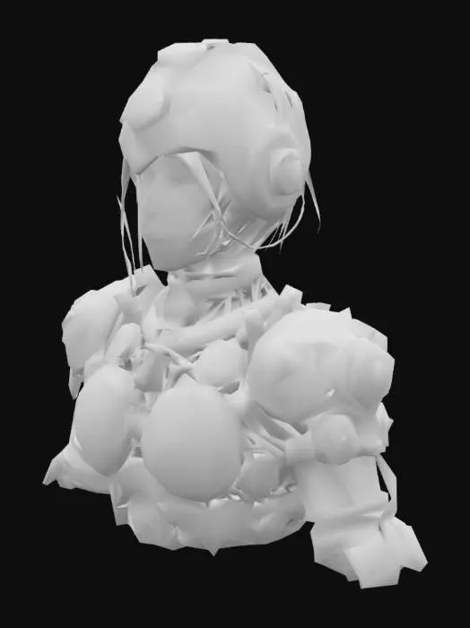 3D model for femalewarrior