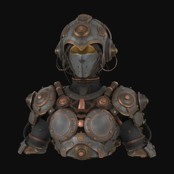3D model for femalewarrior