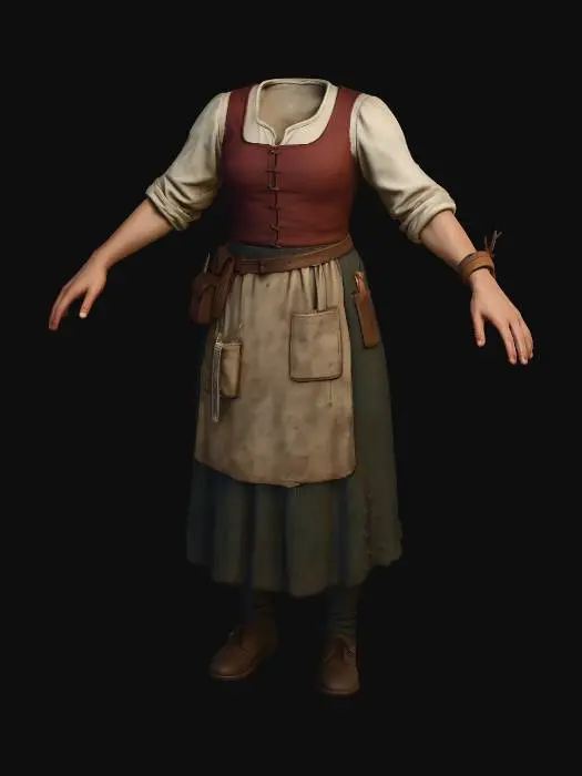 3D model for The Aproned Artisan