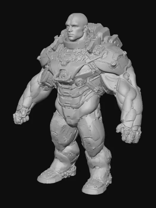 3D model for Cyber Enforcer