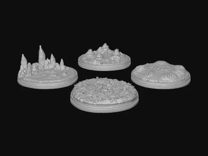 3D model for Treasure and Terrain Dioramas