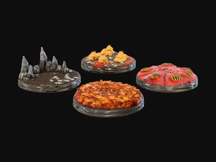 3D model for Treasure and Terrain Dioramas