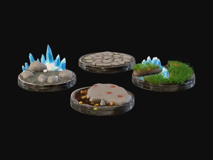 3D model for Elemental Terrains