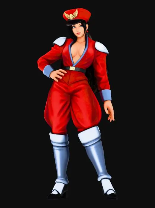 3D model for Commander in Red