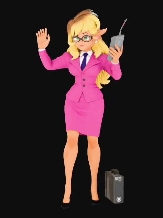 3D model for City Hall Executive Callie