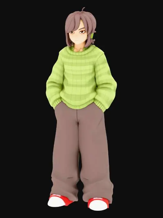 3D model for Daydreaming Character kris