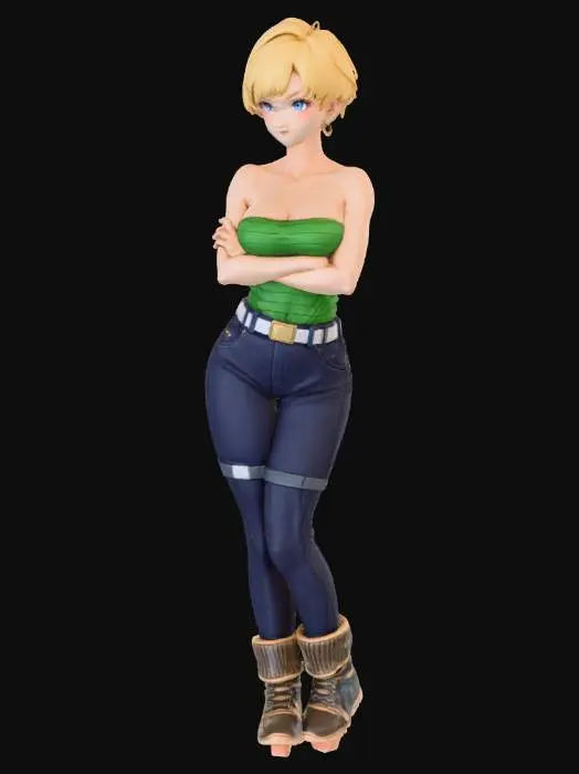 3D model for Sunny Stroll