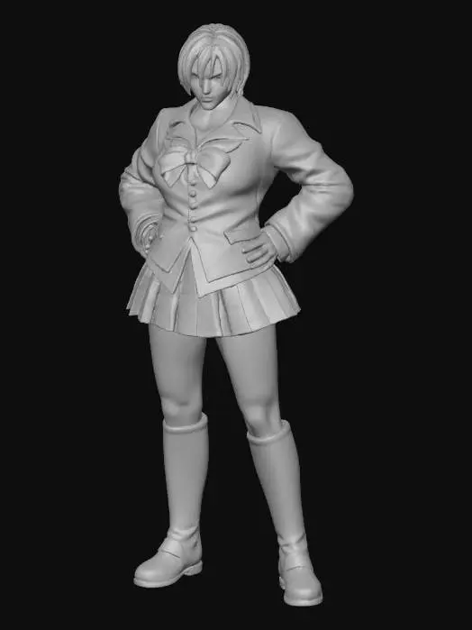 3D model for Character in Uniform