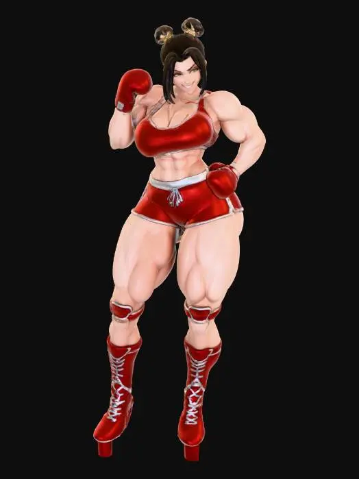 3D model for Boxing Champion