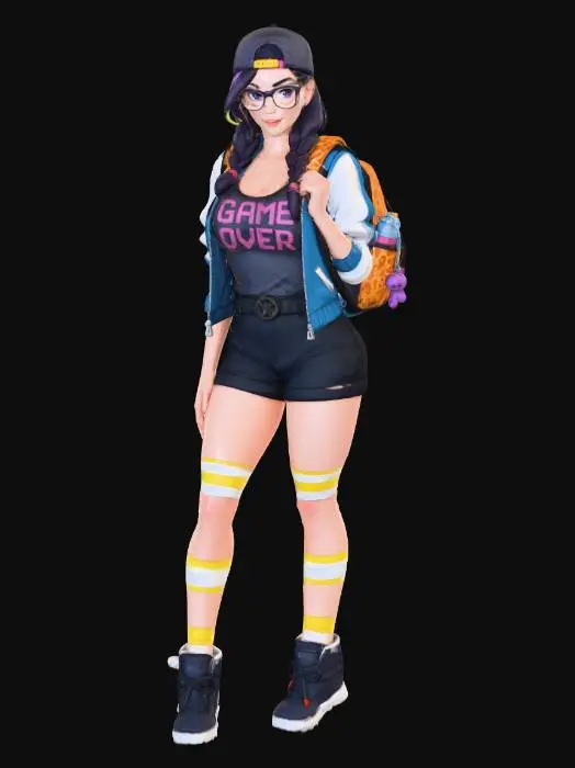 3D model for Gamer Style