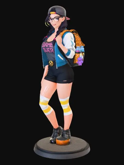 3D model for Gamer Style