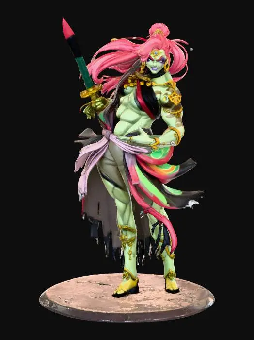 3D model for Warrior's Triumph