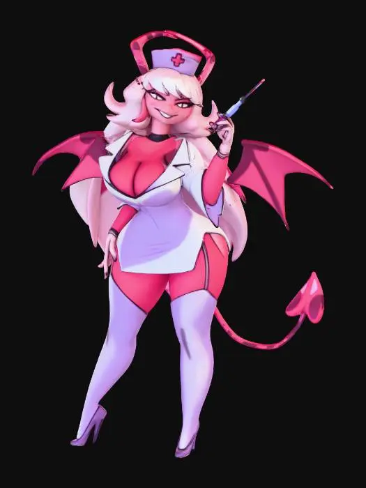 3D model for Devilish Nurse