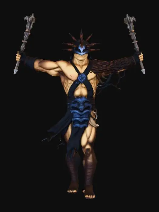 3D model for Warrior's Dawn