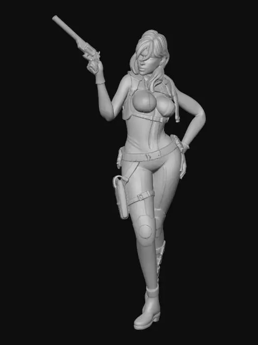 3D model for Futuristic Agent