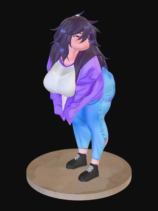 3D model for Pensive Reflection