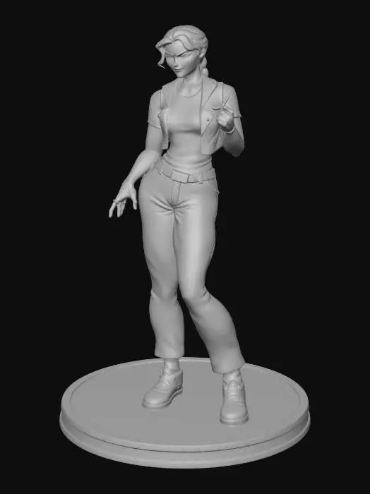3D model for Rebel Stance